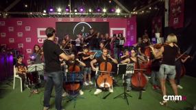 Concierto de AMAR (Asociación Musical Armonía) en la Feria de Albacete