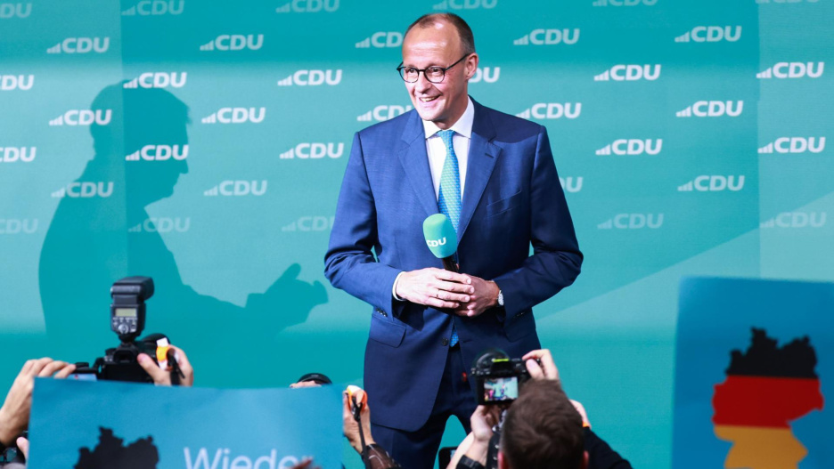 El presidente de la Unión Demócrata Cristiana (CDU) de Alemania, Friedrich Merz.
